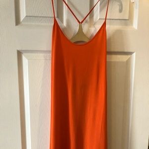 Venus Orange summer swing top
